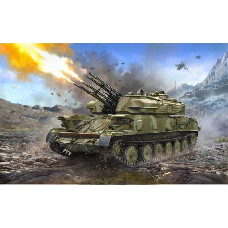 Zvezda 3635 ZSU-23-4M SHILKA 1/35 – immagine 5
