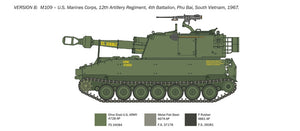 Italeri 6589 M109 A2/A3/G 1/35 – imagen 9
