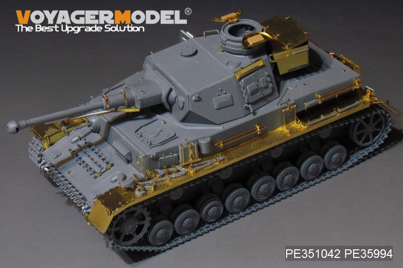 Voyager Model PE351042 WWII German Pz.Kpfw.IV Ausf.F2 Basic For Border BT-003 1/35 – immagine 2