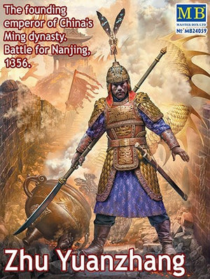 Master Box 24059 Série Guerre de Chine Zhu Yuanzhang, empereur fondateur de la dynastie Ming en Chine 1/24