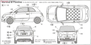 Fujimi 123837 Abarth 500 Esseesse 1/24 – imagen 6