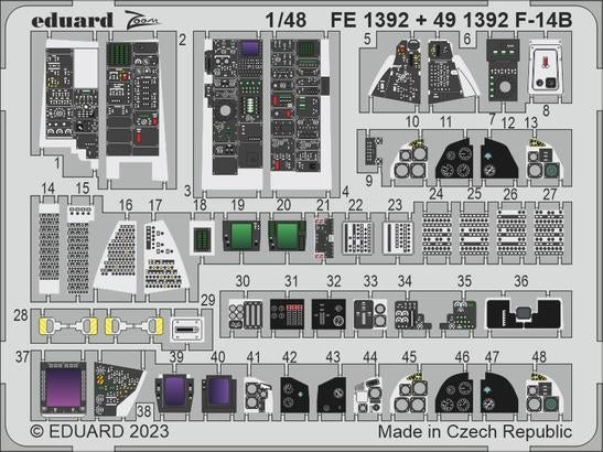Eduard 491392 F-14B GREAT WALL HOBBY 1/48