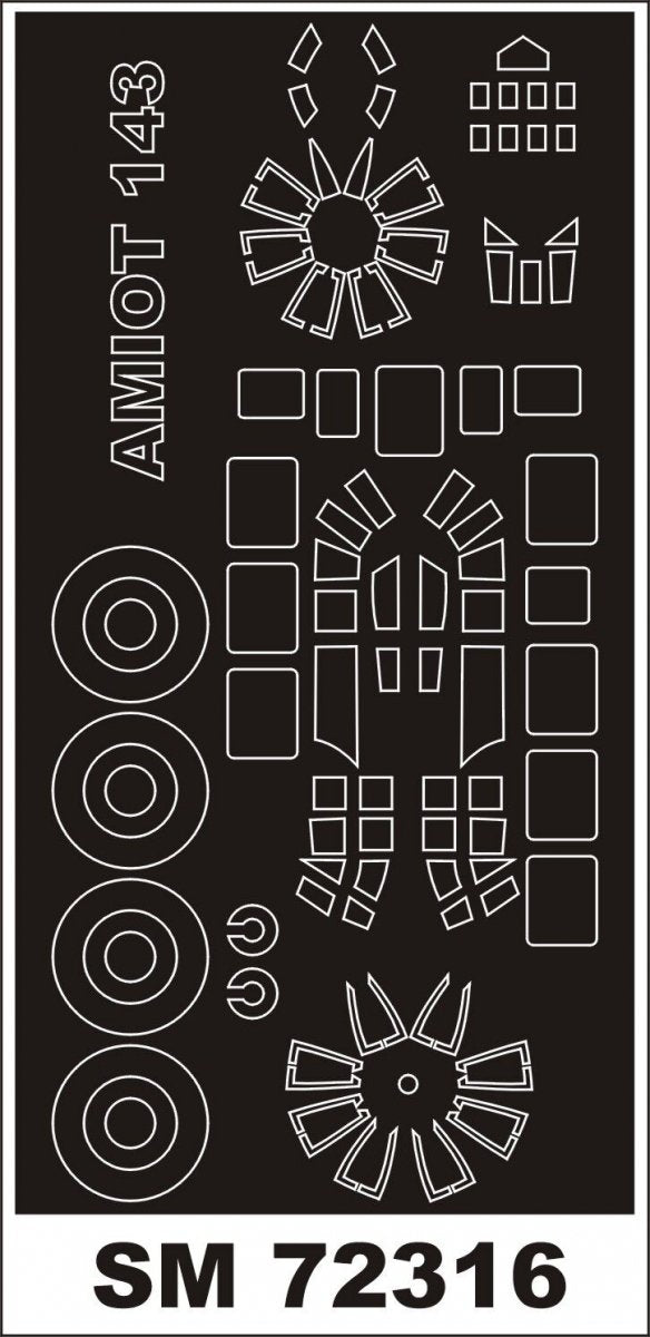 Montex SM72316 AMIOT 143 HELLER 1/72