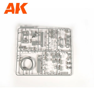 AK Interactive AK35504 PZ.KPFW.IV AUSF.D AFRIKA KORPS 1/35 – immagine 18
