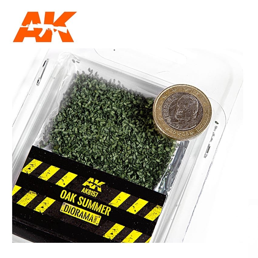 AK Interactive AK8157 OAK SUMMER LEAVES 28MM 1/72 – Bild 2