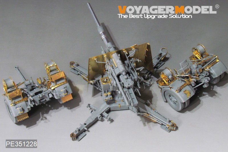 Kit de mise à niveau Voyager Model PE351228 pour canon allemand de 88 mm FlaK36 de la Seconde Guerre mondiale (pour Border BT-013) à l&amp;#39;échelle 1/35 – image 3