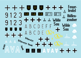 Star Decals 35-852 Grille Ausf H Sdkfz 138/1 1/35 – imagen 3