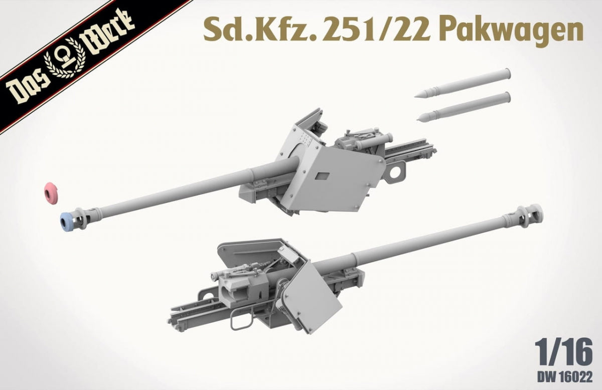 Das Werk DW16022 Sd.Kfz. 251/22 Pakwagen 1/16 – Bild 8