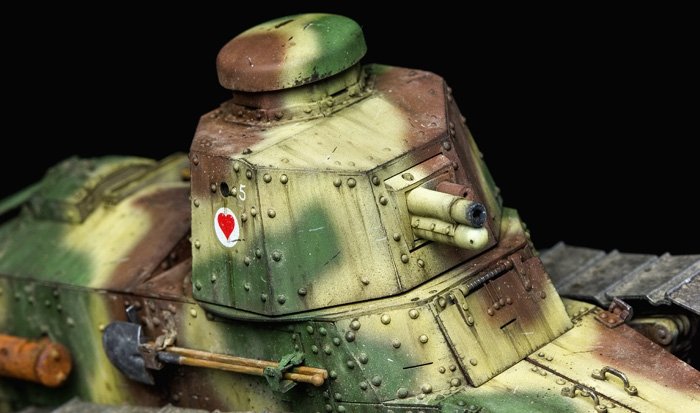 Maquette Meng TS-011 CHAR LÉGER FRANÇAIS FT-17 (TOURNE RIVETÉE) (1/35) – image 6