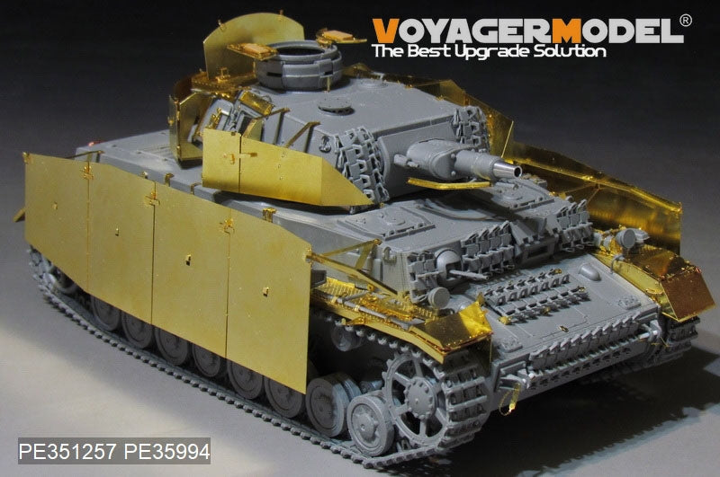 Voyager Model PE351257 WWII German Pz.Kpfw.IV Ausf.F1 LateProduction Basic For DRAGON 6957 1/35 – immagine 6