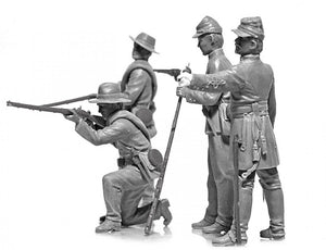 ICM 35021 American Civil War Confederate Infantry 1/35 – Bild 2