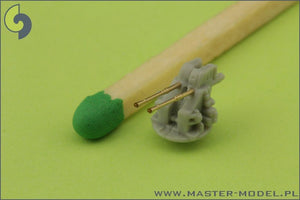 Master SM-350-065 Italian AA gun barrels 37mm/54 (1.5in) Breda (20pcs) – Bild 3