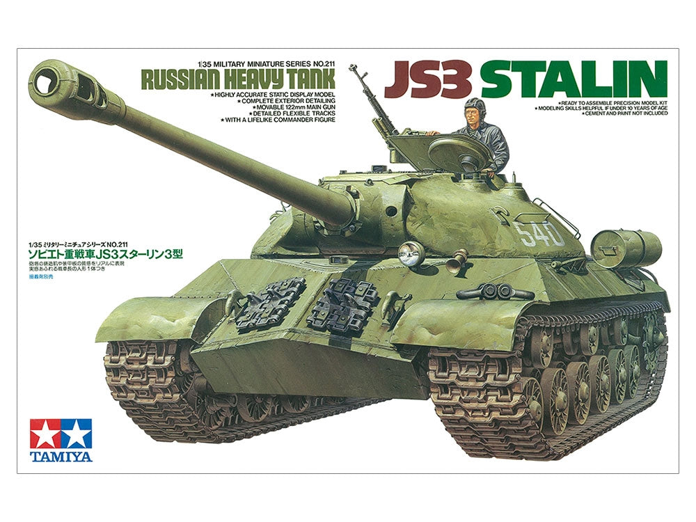 Tamiya 35211 Russian Heavy Tank JS3 Stalin 1/35 – immagine 2