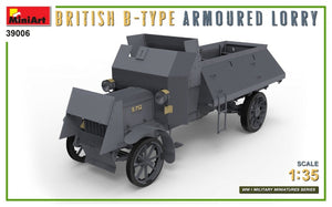 Miniart 39006 BRITISH B-TYPE ARMORED LORRY 1/35 – image 3