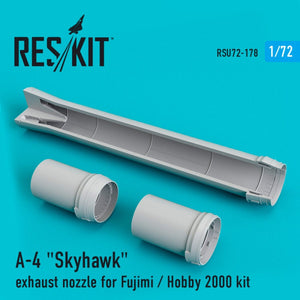 RESKIT RSU72-0178 A-4 « SKYHAWK » TUYAU D&amp;#39;ÉCHAPPEMENT POUR MAQUETTE FUJIMI / HOBBY 2000 AU 1/72