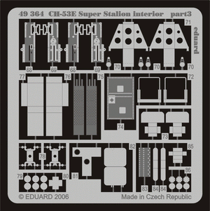 Eduard 49364 CH-53E interior 1/48 Academy – image 3