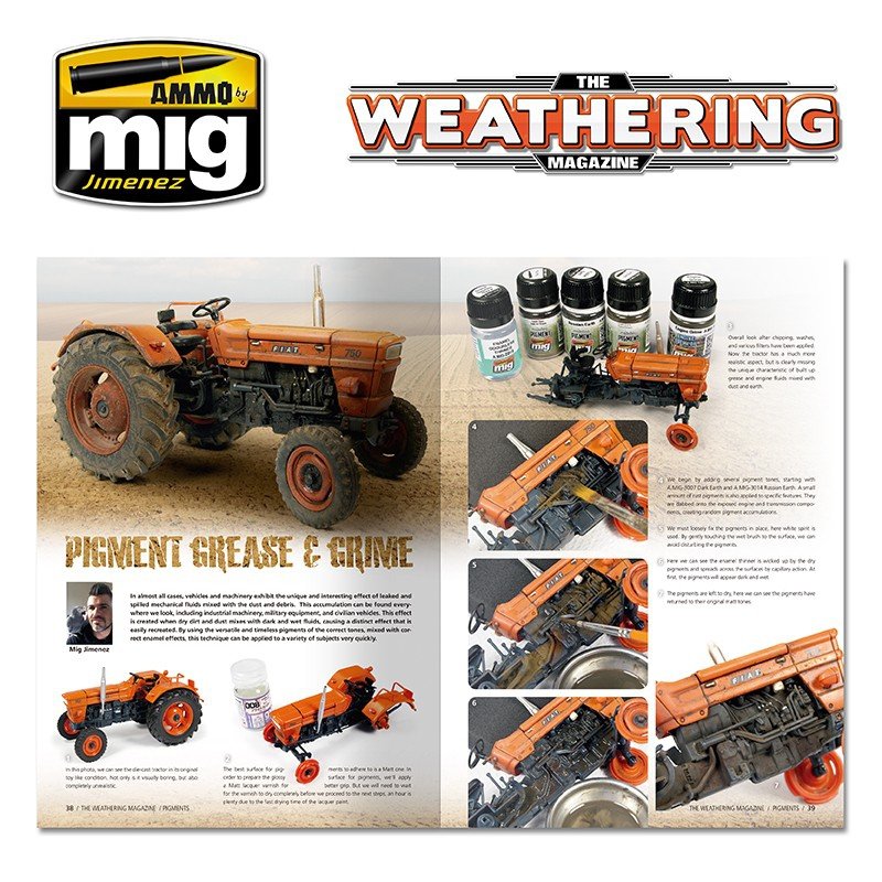 AMMO of Mig Jimenez 4518-EN TWM ISSUE 19 - PIGMENTS (ENGLISH) – zdjęcie 8