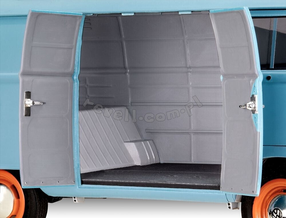 Revell 07726 VW T1 Panel Van - Gulf Decoration 1/24 – imagen 6