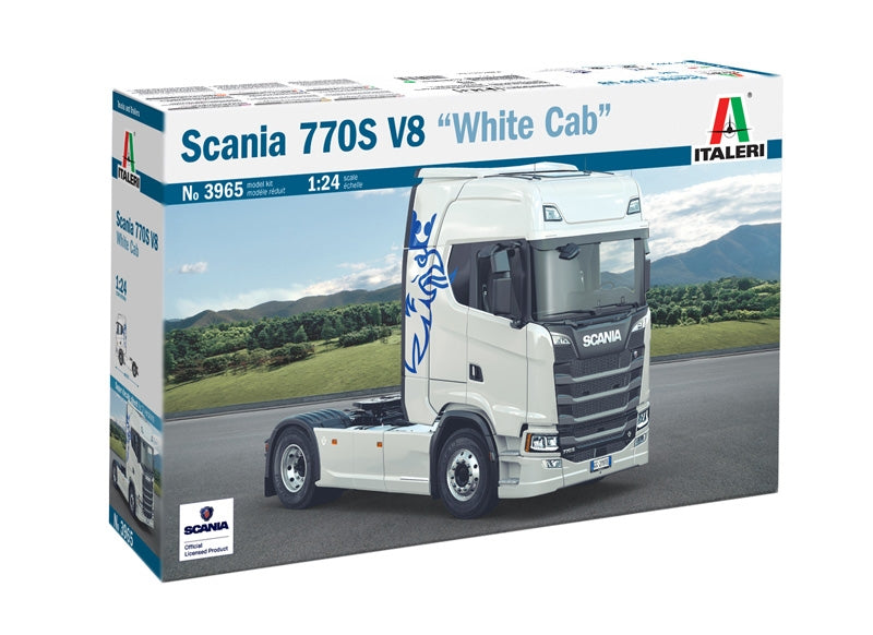 Italeri 3965 Scania 770 S V8 White Cab 1/24 – image 2