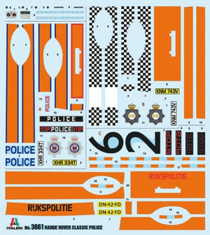 Italeri 3661 RANGE ROVER POLICE 1/24 – image 2