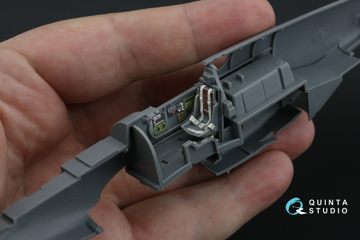 Quinta Studio QD48481 P-51B/C (Early) 3D-Printed coloured Interior on decal paper (Tamiya) 1/48 – Bild 12