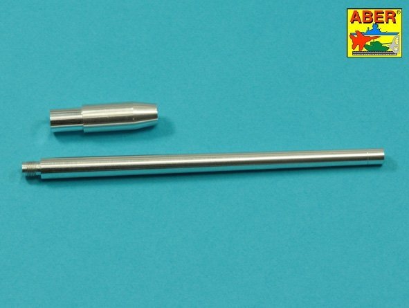 Canon Aber 35L-302 de 128 mm PaK 44L/55 pour fusil d'assaut Jagdtiger (Takom) à l'échelle 1/35