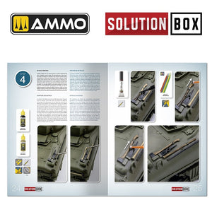 Ammo of Mig 6528 SOLUTION BOOK 22 - How to Paint WWII USA ETO Vehicles (Multilingual Book) – immagine 5