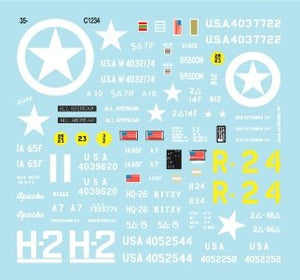 Star Decals 35-C1234 US Self Propelled Howitzers 1/35 – immagine 3