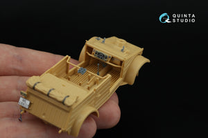 Quinta Studio QD+48546 Kubelwagen Type 82 3D-Printed &amp;amp; coloured Interior on decal paper (Tamiya) (with 3D-printed resin parts) 1/48 – imagen 9