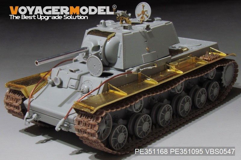 Voyager Model PE351168A WWII Russian KV-1 Mod.1942 Basic（A without included Gun Barrel）(For TRUMPETER 09597) 1/35 – immagine 2