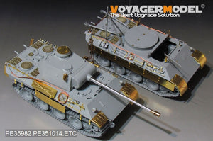 Voyager Model PE35982 WWII German Panther D Tank Early version Basic For TAKOM 2103 1/35 – immagine 11