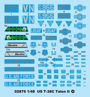 Trumpeter 02876 US T-38C Talon II 1/48 – Bild 4