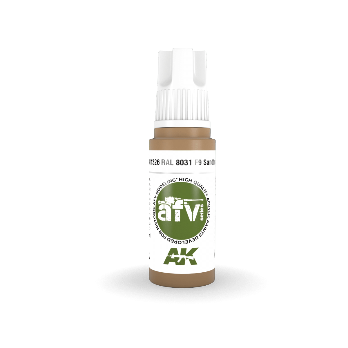 AK Interactive AK11326 RAL 8031 F9 Sandbraun 17ml – Bild 2
