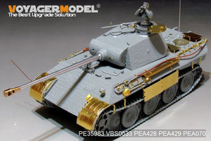 Voyager Model PE35983 WWII German Panther D Tank Late version Basic For TAKOM 2104 1/35 – immagine 10