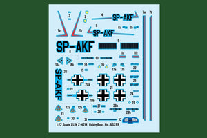 Hobby Boss 80299 ZLIN Z-42M 1/72 – immagine 4