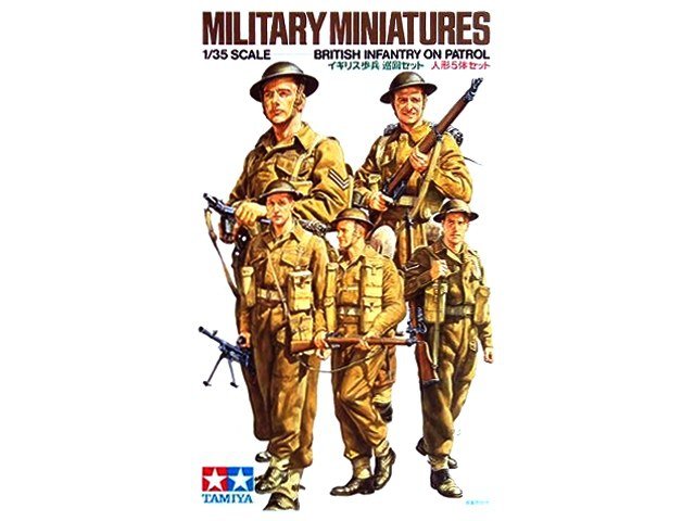 Tamiya 35223 Infanterie britannique en patrouille (1/35)