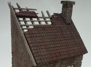 RT-Diorama 35007 Roof tiles with chimney 1/35 – Bild 2