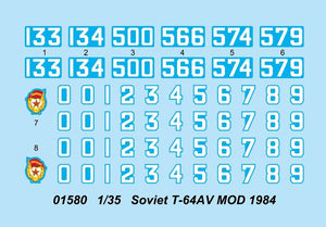 Trumpeter 01580 Soviet T-64AV MOD 1984 1/35 – imagen 10