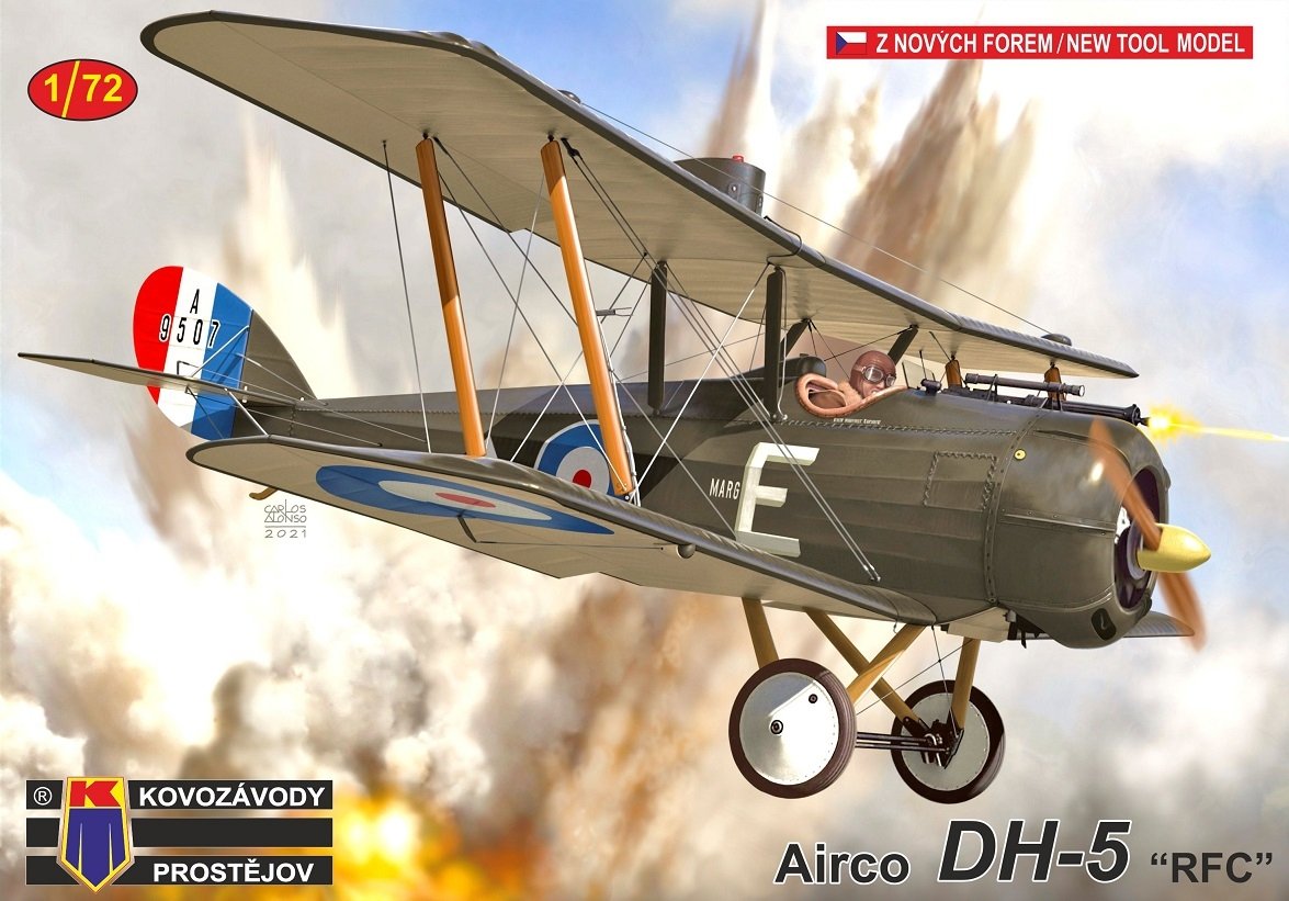 Kovozavody Prostejov KPM0254 Airco DH-5 “RFC” 1/72