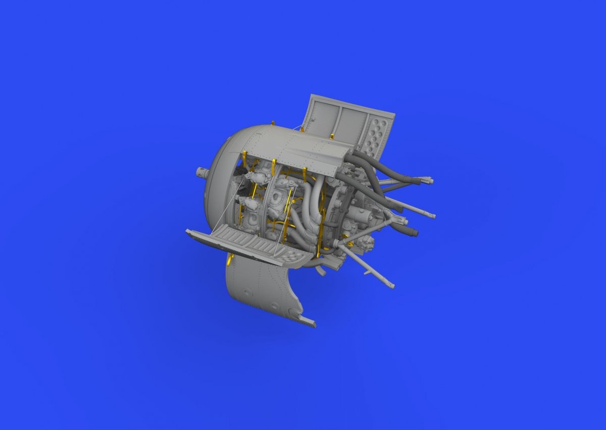 Eduard 648648 Fw 190F-8 engine EDUARD 1/48 – zdjęcie 3