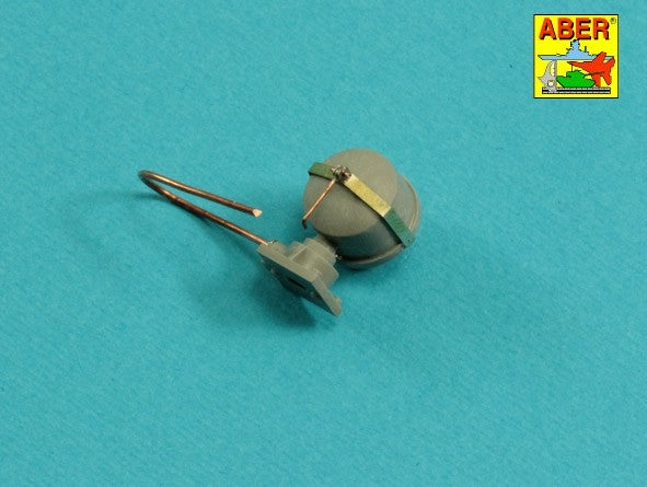 Aber 16202 German Accessories for Horn, Notek, Front, Tail Convoy Lights 1/16 – immagine 17
