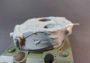 Panzer Art RE35-785 M4 Sherman M23 turret with canvas winter camouflage cover 1/35 – zdjęcie 4