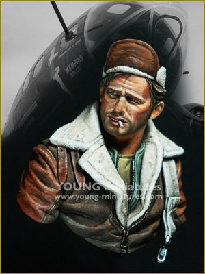 Young Miniatures YM1862 ÉQUIPAGE DE BOMBER B-17 1/10
