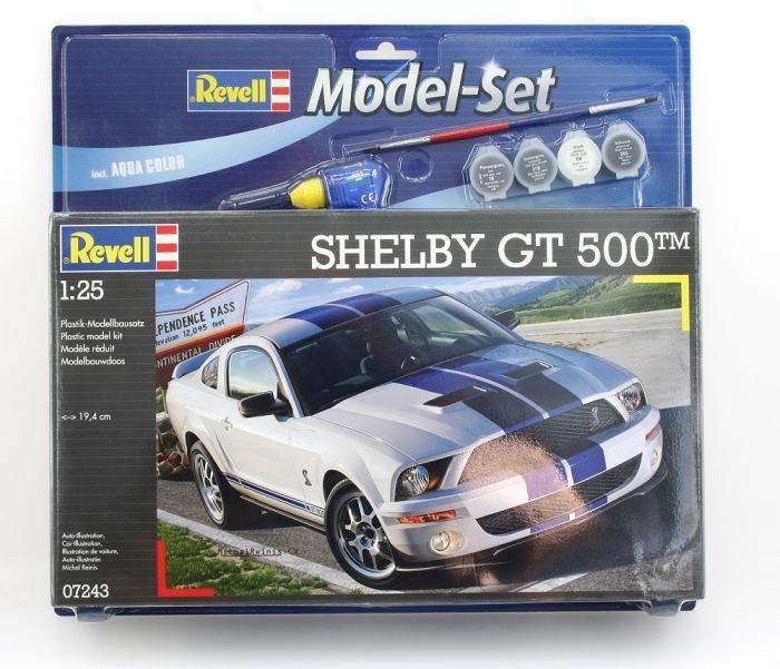 Revell 67243 Shelby GT 500 Model Set 1/24