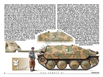 Kagero 15039 Panzers capturés, véhicules allemands au service des Alliés (décalcomanie) PL/EN – image 2