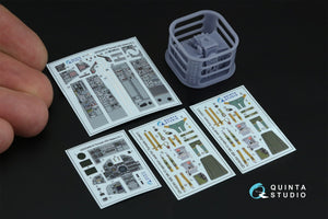Quinta Studio QD+48518 Tornado IDS 3D-Printed coloured Interior on decal paper (Italeri) (with 3D-printed resin parts) 1/48 – Bild 2
