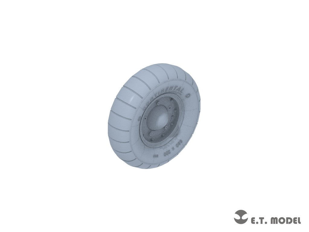 E.T. Model P35-139 WWII German Kübelwagen Type82 Sagged wheels Balloon tyre For TAMIYA Kit 1/35 – immagine 5