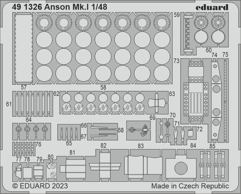 Eduard BIG49363 Anson Mk. I AIRFIX 1/48 – zdjęcie 3