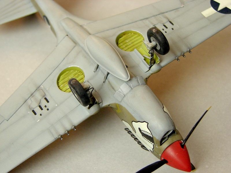 Hasegawa A9 P-40N Warhawk 1/72 – zdjęcie 12