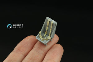 Quinta Studio QR+32033 WWII Luftwaffe fighter seatbelts (with metal buckles) (All kits) 1/32 – zdjęcie 3